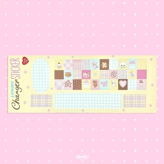 DADDY | Purrkats Charger Sticker Type - C ( 20 W ) สติกเกอร์แปะหัวชาร์จ สุดน่ารัก