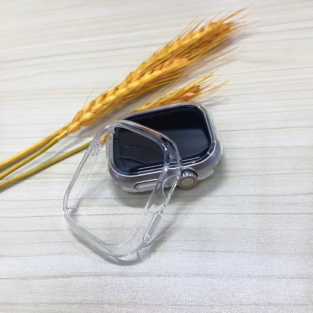 ZMZ เคส Smartwatch ใช้ได้กับนาฬิการุ่น CD99 CD20 CD20Pro CD5GPro เคสแข็งไม่มีจอสีใส  ฟิล์มนิ่ม TPU ก