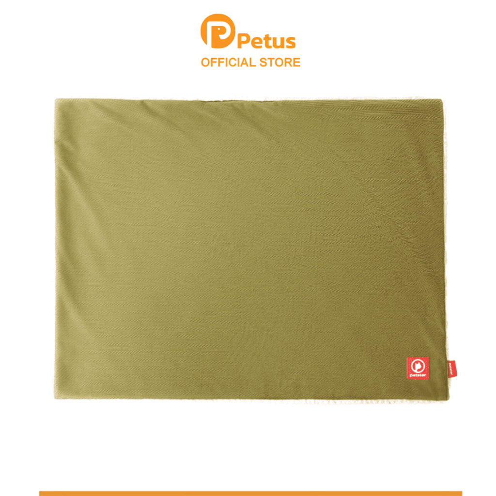 Petus พรมสัตว์เลี้ยง พรมสัตว์เลี้ยงสี่เหลี่ยม Pet mat ทนทาน ใช้งานได้นาน วัสดุแข็งแรง ไม่หลุดลุ่ย ผ้านุ่มพิเศษ