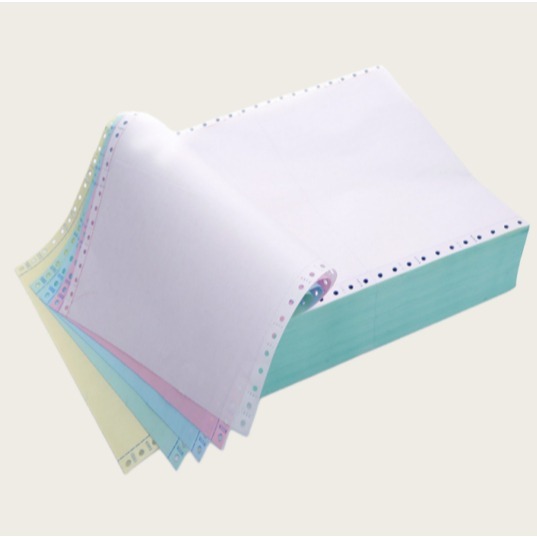 📦พร้อมส่ง📦  กระดาษต่อเนื่องเคมี กระดาษเคมี  A4  A5  (241mm 280mm)  9.5x11นิ้ว 9.5x5.5นิ้ว  2ชั้น 3ชั้น เต็มแผ่น/ฉีกครึ่ง - รูปที่ 2