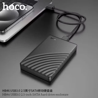 HOCO HB46 กล่องใส่ฮาร์ดดิสก์ 2.5" SATA รองรับ SSD / HDD สูงสุด 6TB | USB 3.0 | UASP + TRIM HDD Box