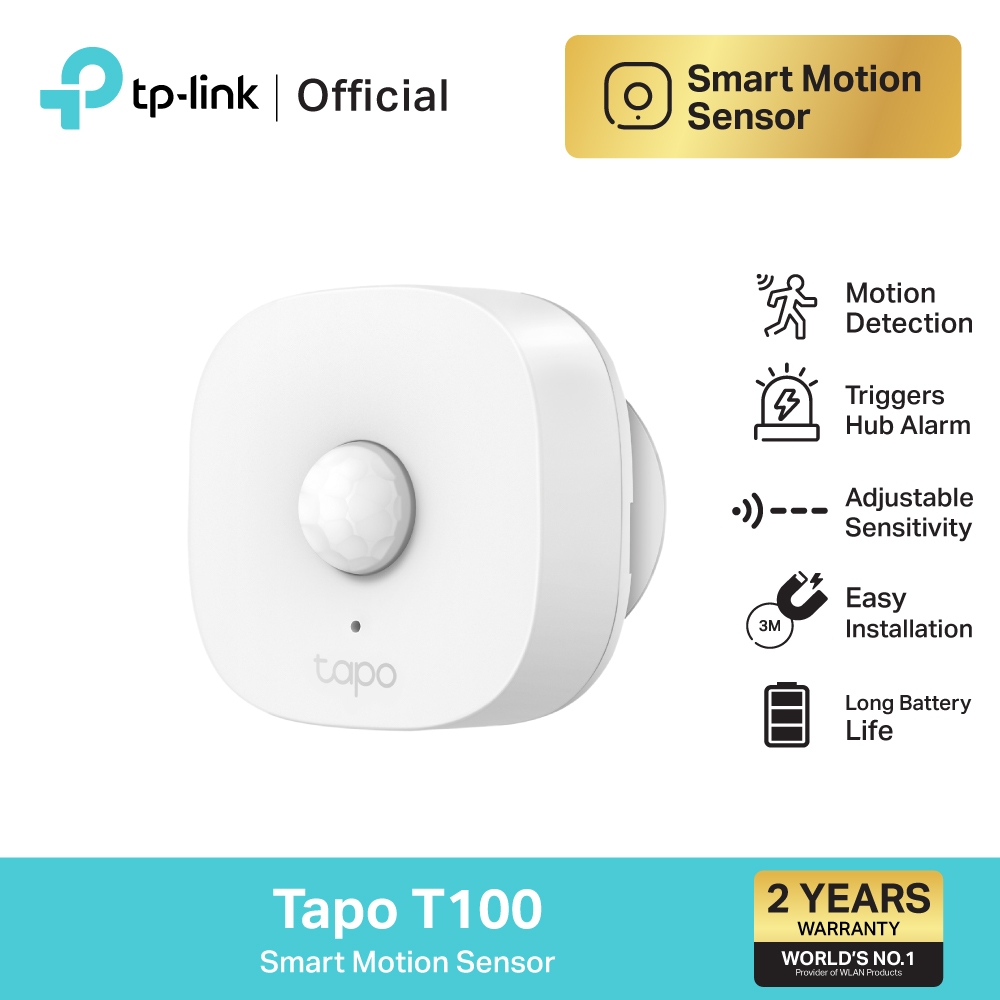 TP-Link Tapo T100 Smart Motion Sensor ตรวจจับการเคลื่อนไหว /  Tapo T110 Smart Contact Sensor ประตูหน