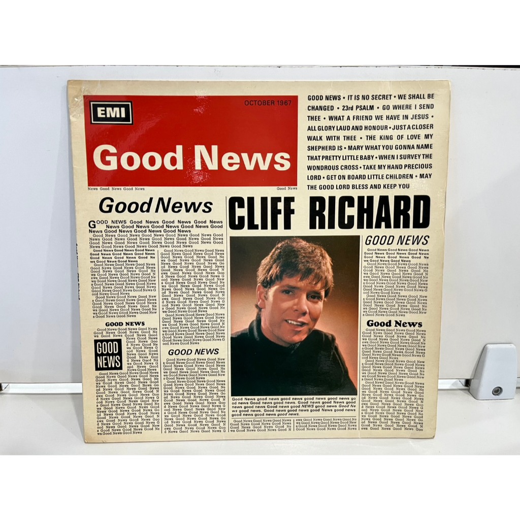 1LP Vinyl Records แผ่นเสียงไวนิล  CLIFF RICHARD Good News  (E9A28)