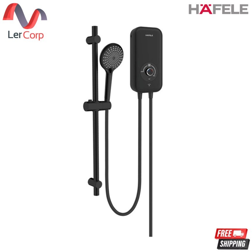 [🔥ส่งฟรี] HAFELE 495.60.074 ชุดฝักบัวสายอ่อน พร้อมเครื่องทำน้ำอุ่น X-JET