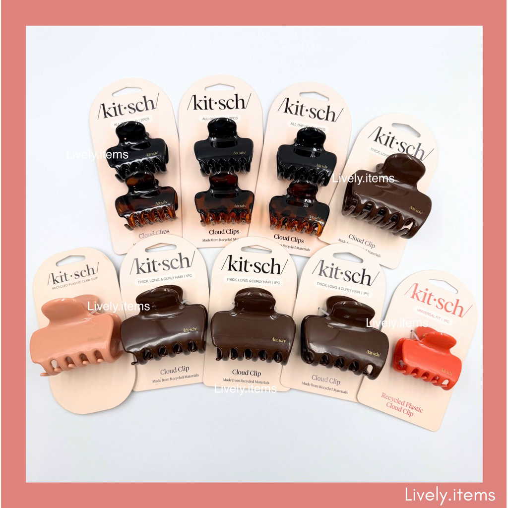 (พร้อมส่งแท้100%🇺🇸) Kitsch กิ๊บหนีบผม หิ้วเองจากUSA