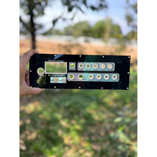 เพลทไฟหนา 3 มิล(หน้าเงิน)  ปรีไมค์ zk amp ใส่กับช่อง 25x6-26…