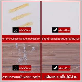 ขจัดคราบกาวได้ง่ายๆ 450ml น้ำยาลอกสติกเกอร์ ทิ้งพื้นผิวที่สะอาดและเงางาม สเปรย์ลอกกาว หลุดออกง่ายไม่ทิ้งคราบ น้ำยาลอกกาว