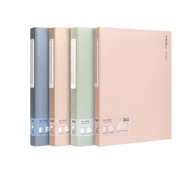 Bantex แฟ้ม แฟ้มใส่เอกสาร เก็บเอกสารสำคัญ อุปกรณ์สำนักงาน  ประหยัดพื้นที่ สี มี 3 ขนาด Display Book