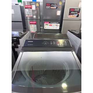 SAMSUNG เครื่องซักผ้า 1 ถัง ขนาด 15 ก.ก. รุ่น WA15CG5441BYST Top Load Washing Machine ซัมซุง