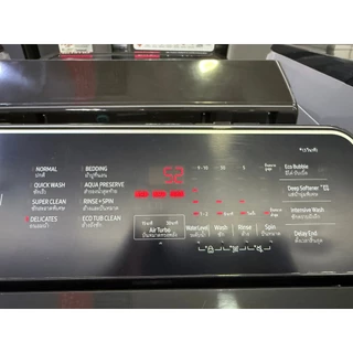 SAMSUNG เครื่องซักผ้า 1 ถัง ขนาด 15 ก.ก. รุ่น WA15CG5441BYST Top Load Washing Machine ซัมซุง