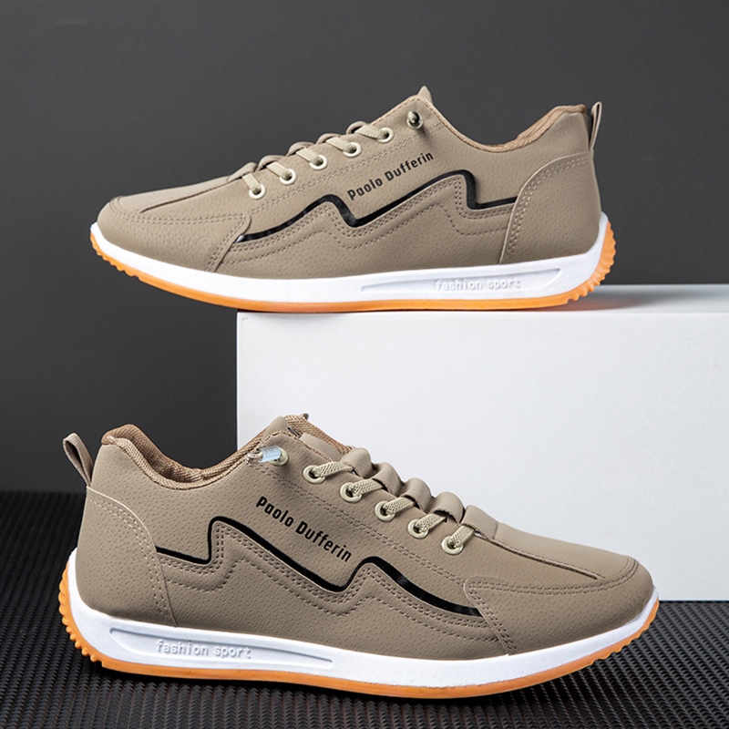 รองเท้าผ้าใบผู้ชาย 2026 ใส่สบาย วิ่ง ออกกำลังกาย แฟชั่น ระบายอากาศดี ยางกันลื่น พร้อมส่งจากไทย ขายดี