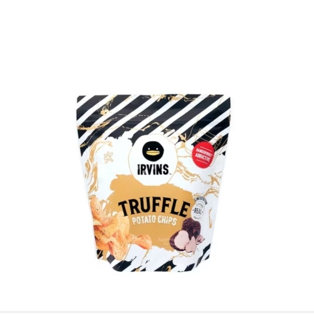 IRVINS Truffle Potato Chips เออร์วินส์ มันฝรั่งทอดกรอบ รสเห็ดทรัฟเฟิล 70g [C]