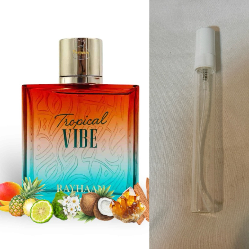 Tropical Vibe Rayhaan for women and menแบบแบ่ง10มล