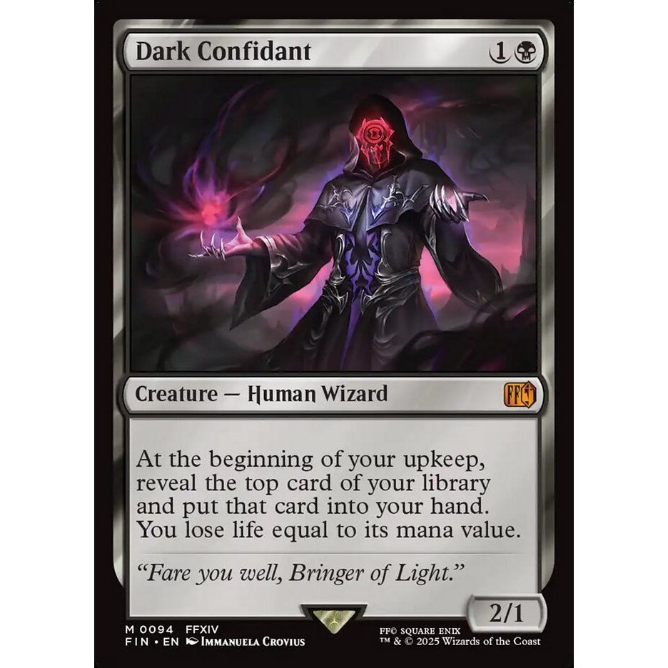 Dark Confidant การ์ด Magic the Gathering [MTG] ของแท้