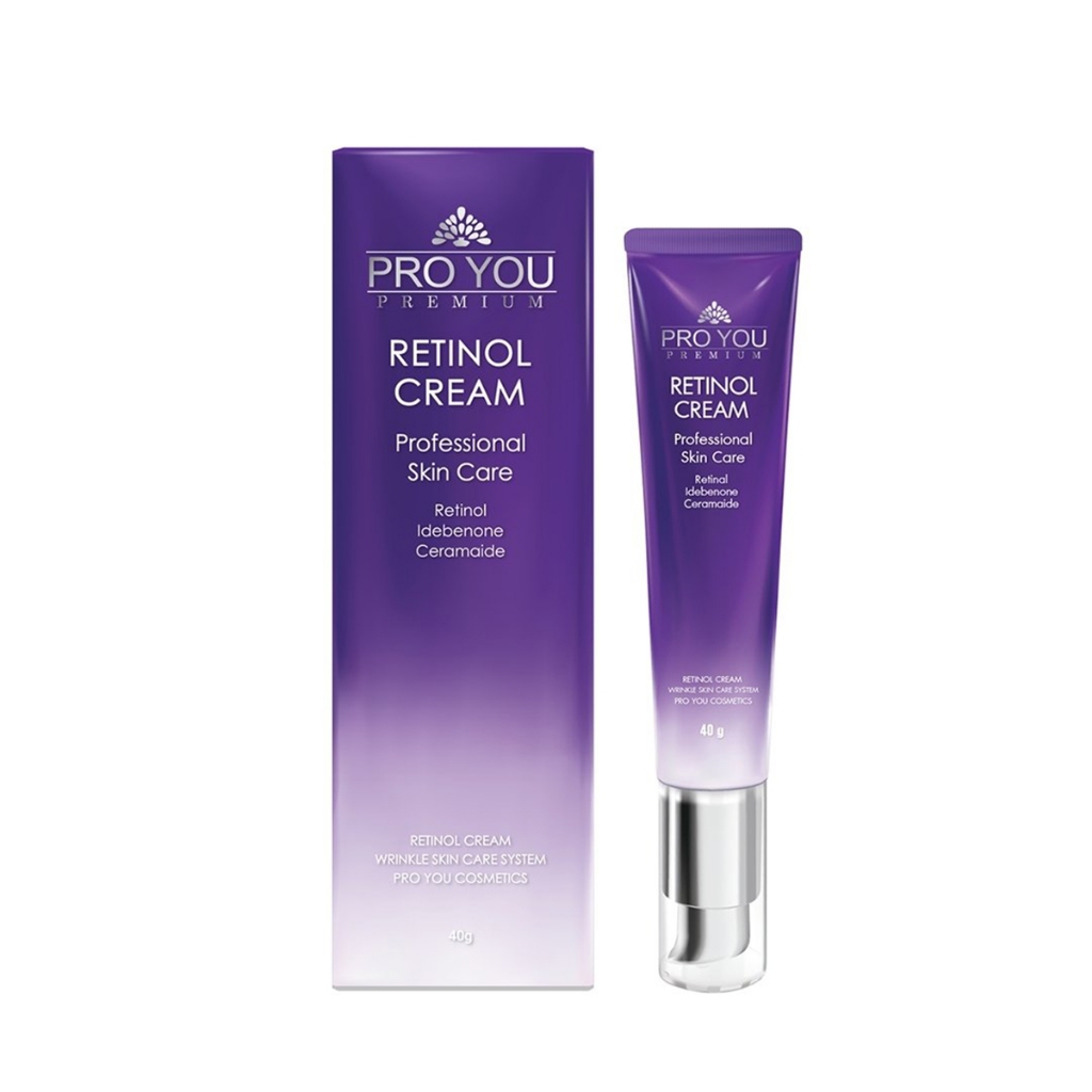 ครีมและเซรั่ม เรตินอลเกาหลี คงตัวสูง ใช้ได้ทั้งกลางวันและกลางคืน Retinol PROYOU 3000 IU Made in Korea 40 g