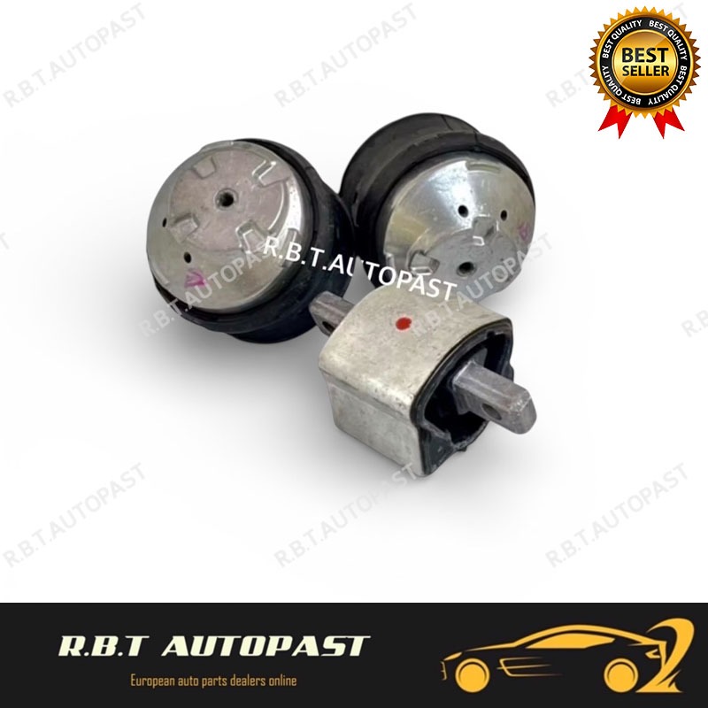 BENZ ครบชุดยางแท่นเครื่อง+ยางแท่นเกียร์ W211 W203 W209 R230 เบอร์ 230 240 01 17 ยี่ห้อ LEMFORDER (ตร