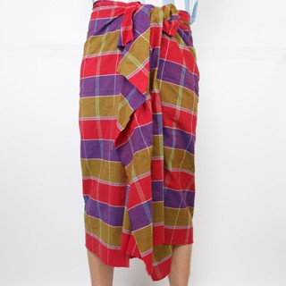 โสร่งหรือลองจี่พม่า เย็บถุงแล้ว ผืนใหญ่ยาวสะใจ ผ้าเนื้อดี ใส…