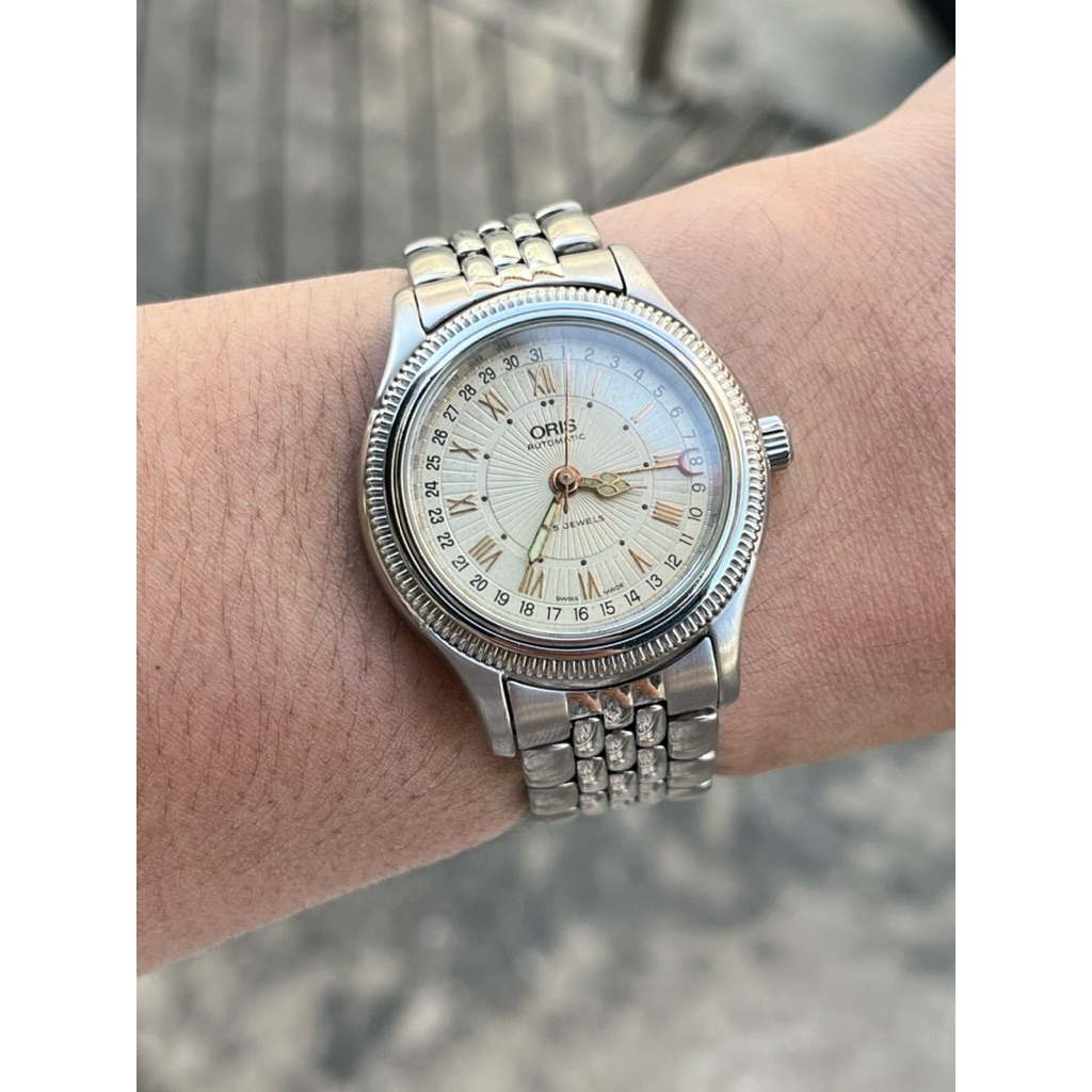 Oris Pointer Date Automatic Vintage Watch 7465B