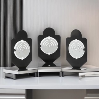 เป้าหมายการฝึกยิงสแตนเลส CNC แบบอัตโนมัติรีเซ็ตได้ เป้าหมายฝ…