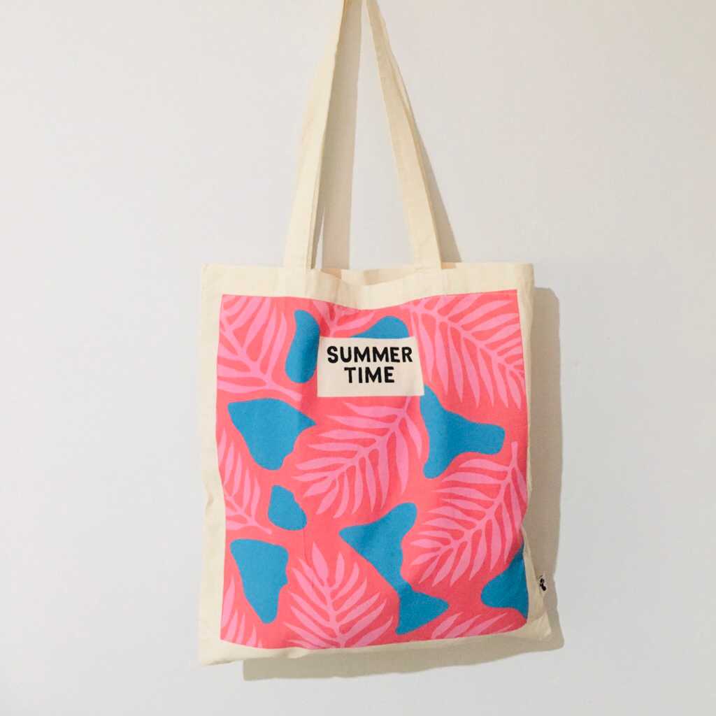 มือสอง• กระเป๋าผ้า Flying Tiger Copenhagen Summer Time