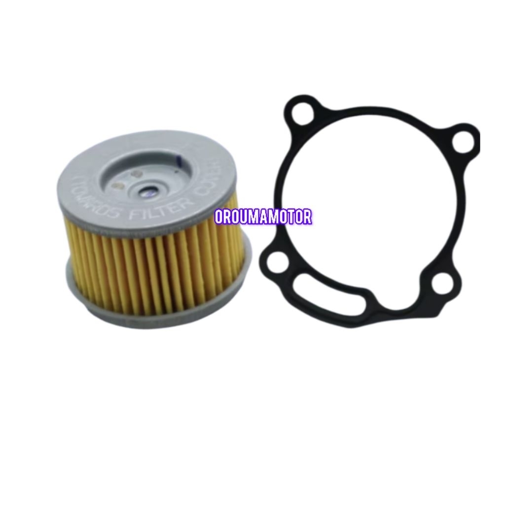 ปะเก็นฝาปิดกรองพร้อมกรองน้ำมันเครื่อง Honda CBR300R แท้ ฮอนด้า 15412-KYJ-901 ใช้สำหรับมอไซค์ได้หลายร