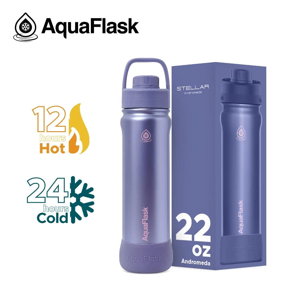 AquaFlask New Stellar 2026 Collection (22/32/40oz) กระบอกน้ำเก็บความเย็น กระติกน้ำสแตนเลส thumbnail 8