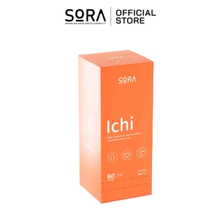 Sora Ichi วิตามินซองกันดรอป 1x30 l เสริมพลังงาน บูสสมอง เสริมภูมิ ไม่ล้าง่าย สำหรับผู้ชาย