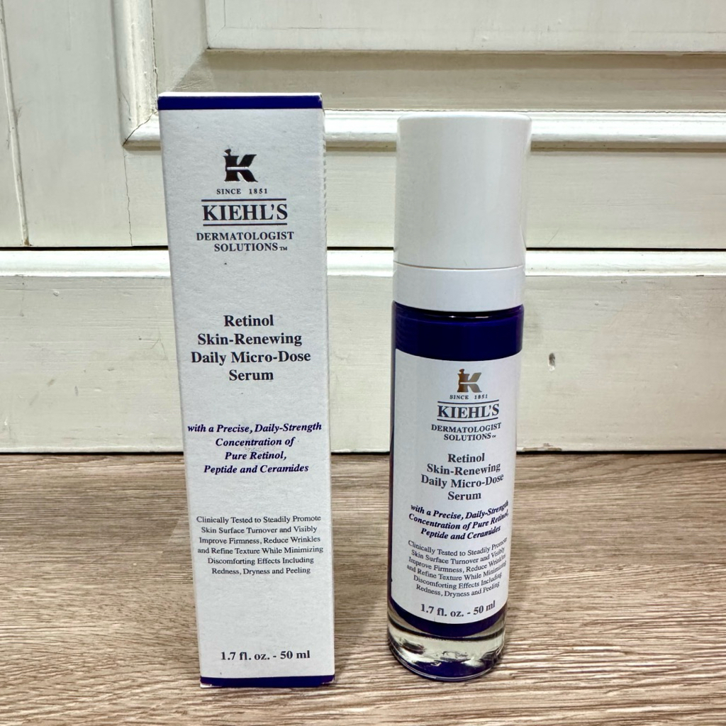 แท้ ป้ายไทย Kiehl's Retinol Skin-Renewing Daily Micro-Dose Serum 50 ml.