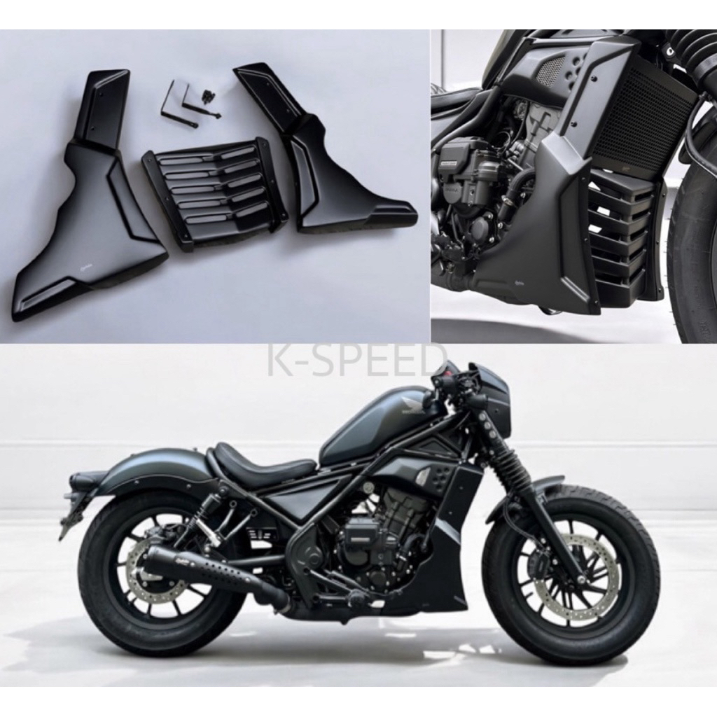 อกล่างแต่ง Diabolus V.2 for Honda Rebel 300 E-Clutch RB207