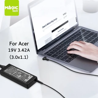 Adapter N/B FOR ACER 19V 3.42A (หัว 3.0*1.1mm) MAGICTECH (65W) แถมสายไฟ มอก.MAGICTECH SY-96A