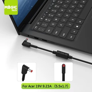 Adapter N/B FOR ACER 19.5V 9.23A (หัว 5.5*1.7mm) MAGICTECH (180W) แถมสายไฟ มอก.MAGICTECH SY-96A