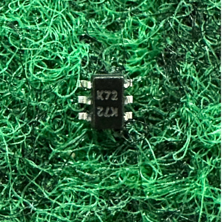 K72 2N7002DW K27 72K 2N7002 7002 SOT363  , จำนวน  1  ตัว