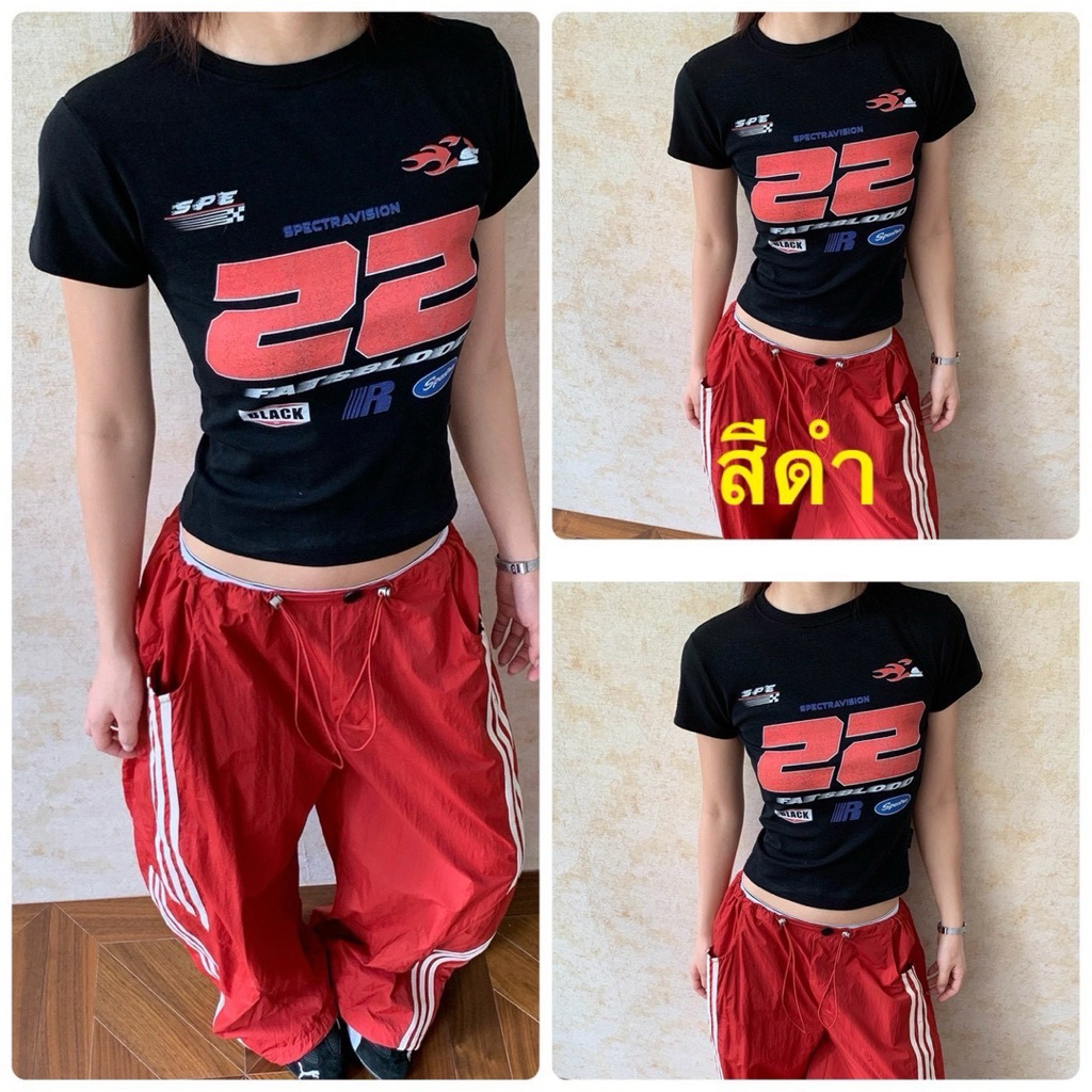 W8379 เสื้อแฟชั่น Tag🇰🇷🛍️WGWE - รูปที่ 2