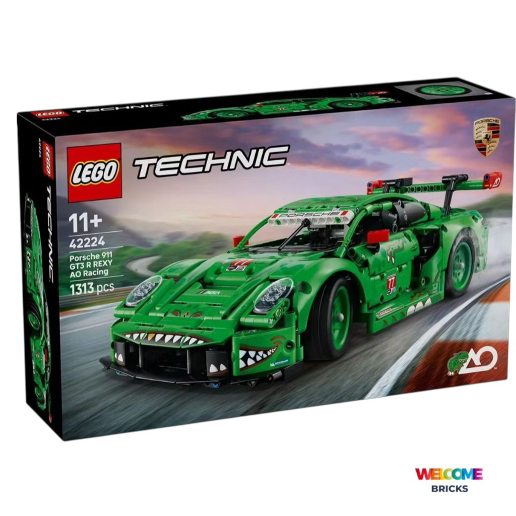 Lego Technic 42224 Porsche 911 GT3 R REXY AO Racing Car สินค้าพร้อมส่ง ของแท้ 100 %