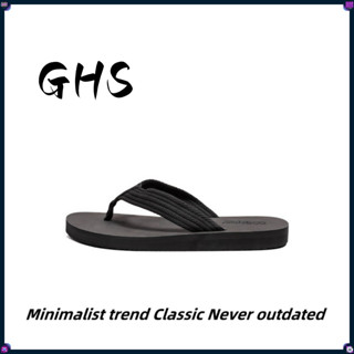 【GSH】ญี่ปุ่นเกาหลีอินเทรนด์ Flip-Flops ผู้ชายที่เรียบง่าย Fl…