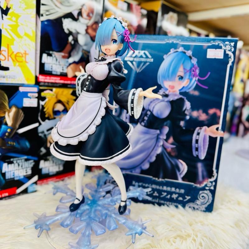 Re:ZERO Figure โมเดล ฟิกเกอร์ แท้ จากญี่ปุ่น มือ2 มีกล่อง • รีเซทชีวิต ฝ่าวิกฤตต่างโลก เรม - รูปที่ 3