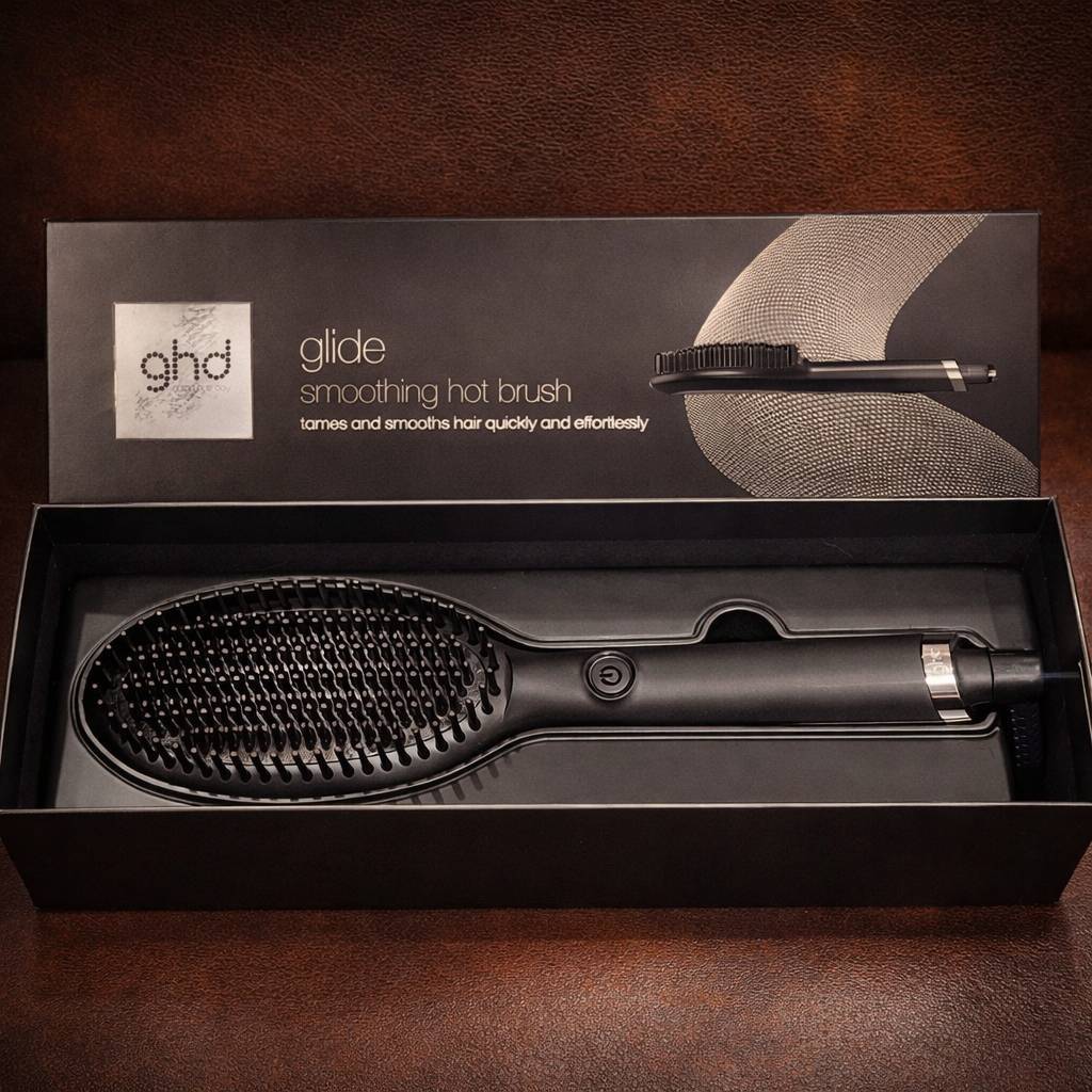 [เก็บ code ลดเพิ่ม 1750]GHD จีเอชดี เเปรงยืด/ม้วนผม glide hot brush**ของเเท้(ประกัน 2 ปี)