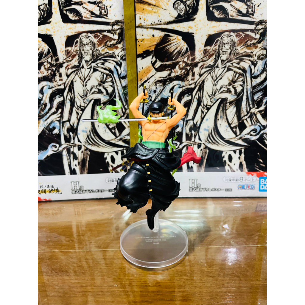 (จับฉลาก) แท้100% โซโร Zoro Two Wings Decisive Battle Ichiban Kuji Prize A ฟิกเกอร์ โมเดล วันพีช Figure Model One piece