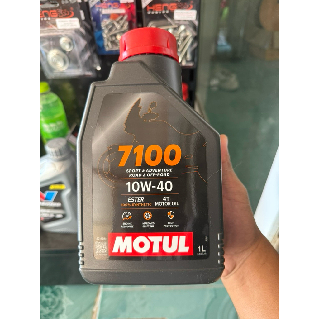 น้ำมันเครื่องที่นิยมใช้รถทัวร์ริ่ง Motul7100 S-Oil Enduro Dexoil