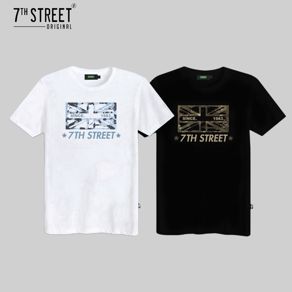 เสื้อยืด 7th Street (ของแท้) รุ่น MFS T-Shirt Cotton100%