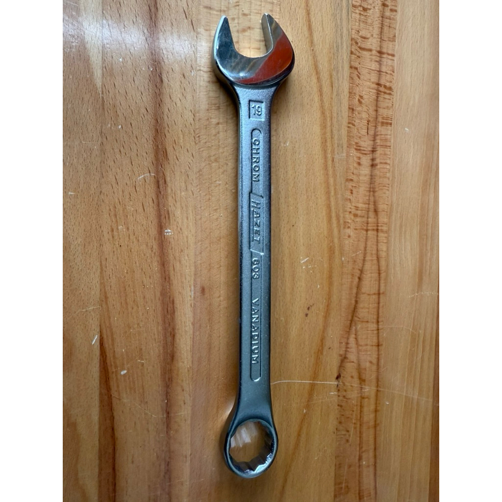 Hazet 603 Germany No.19 ประแจแหวนข้างปากตายเบอร์19