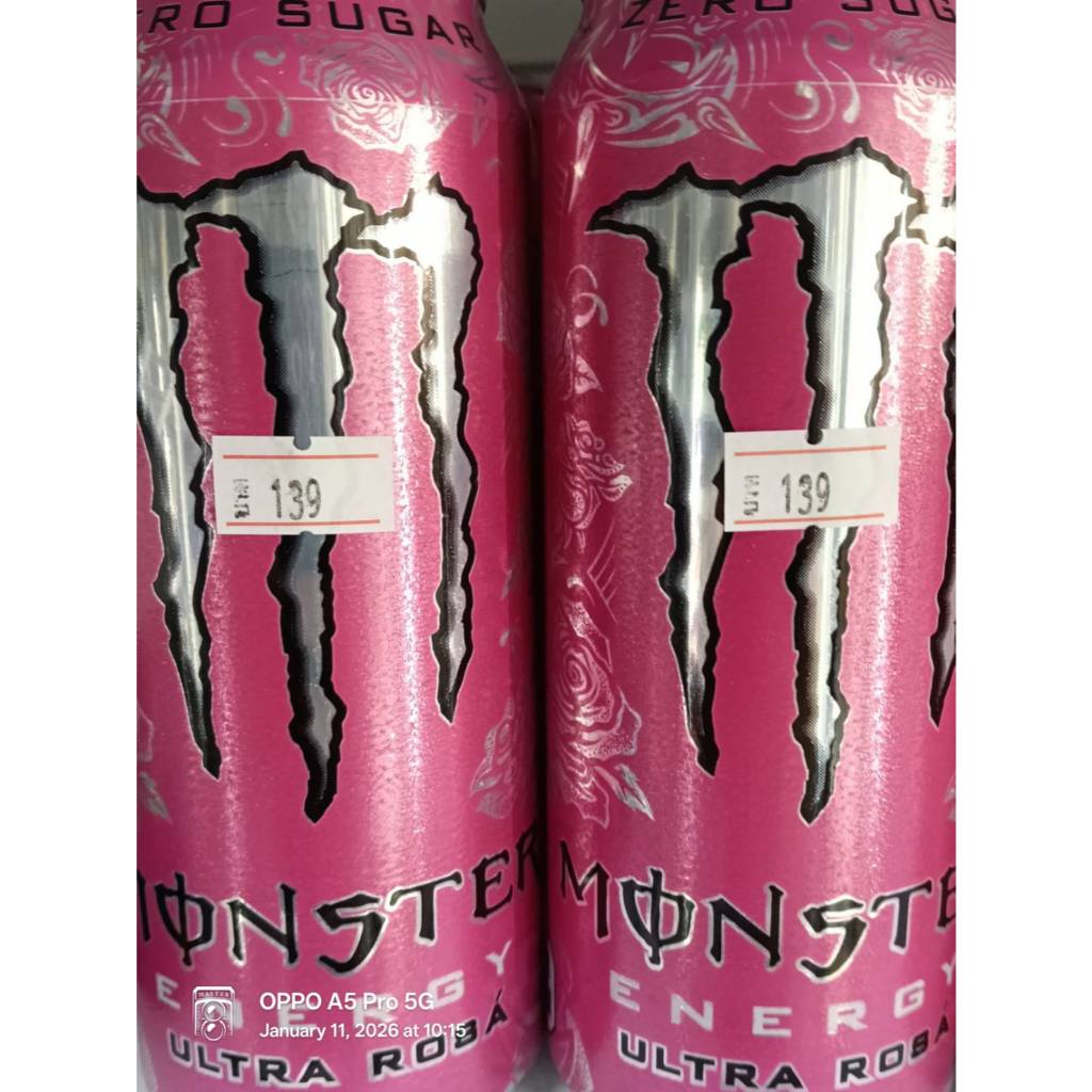 MONSTER Energy Drink ULTRA ROSA 500ml *** SUGAR FREE ***
