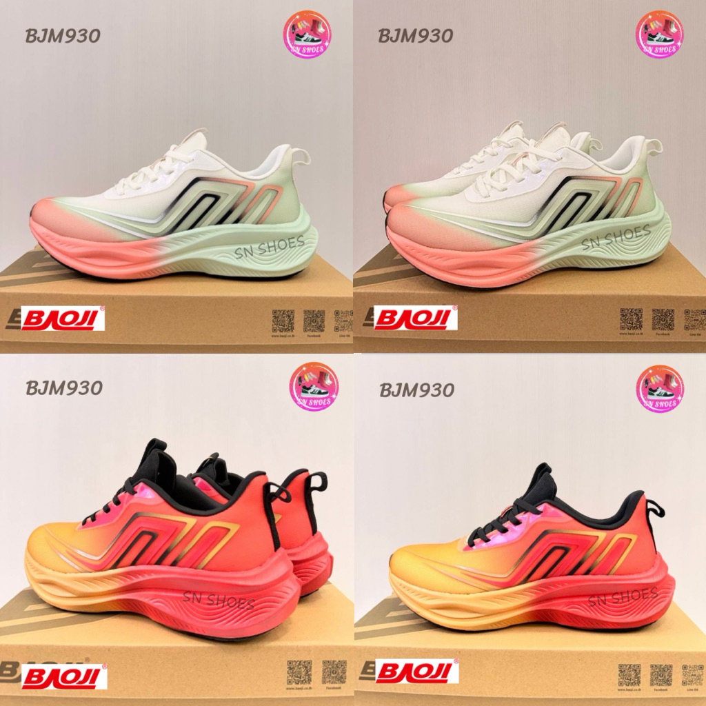 รองเท้าผ้าใบ BAOJI เเท้100% BJM 930 รองเท้าผ้าใบผู้ชาย ไซร้ 41-45