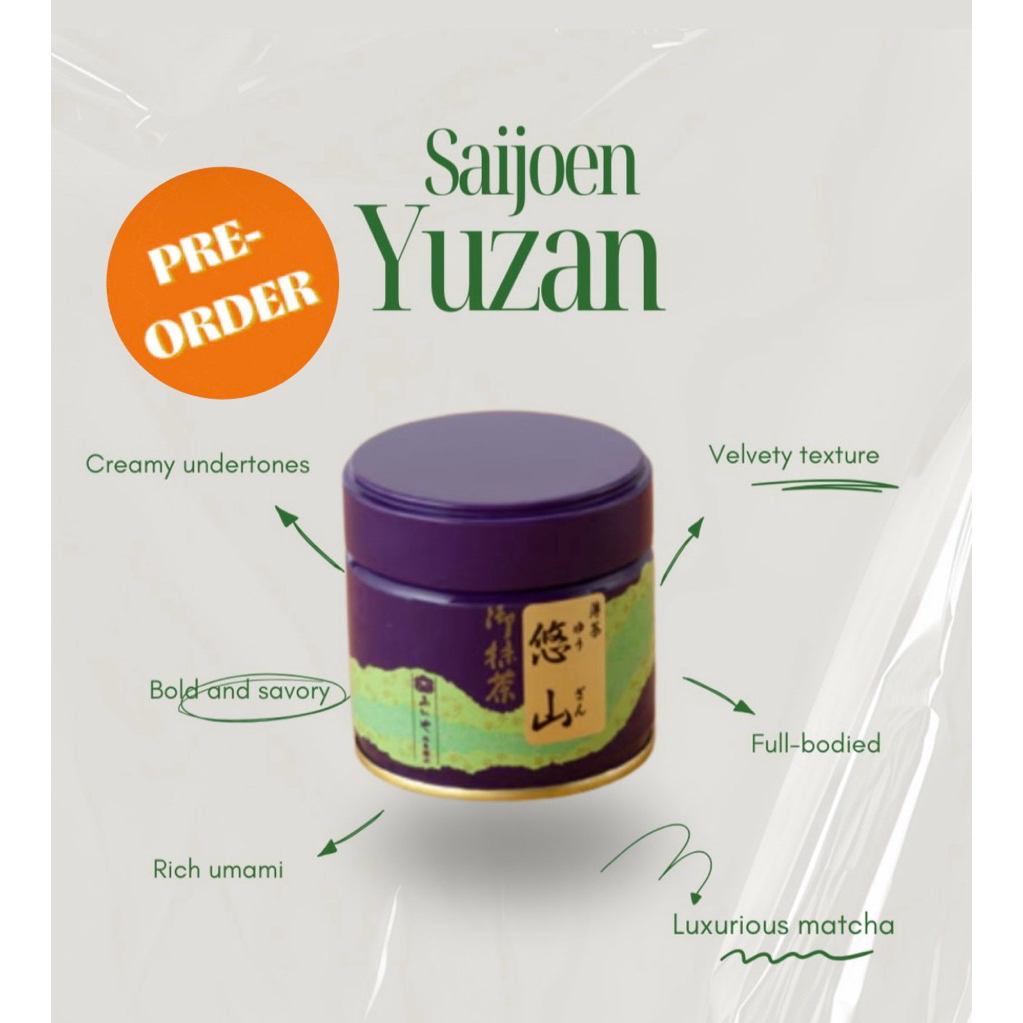 🅿️re Order Yazan Aiya Saijoen matcha 30g.