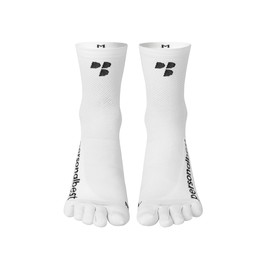 Personal Best Performance Socks รุ่น 5 FINGERS ถุงเท้าวิ่ง รุ่นแยก5นิ้ว เพื่อความอิสระในการสวมใส่