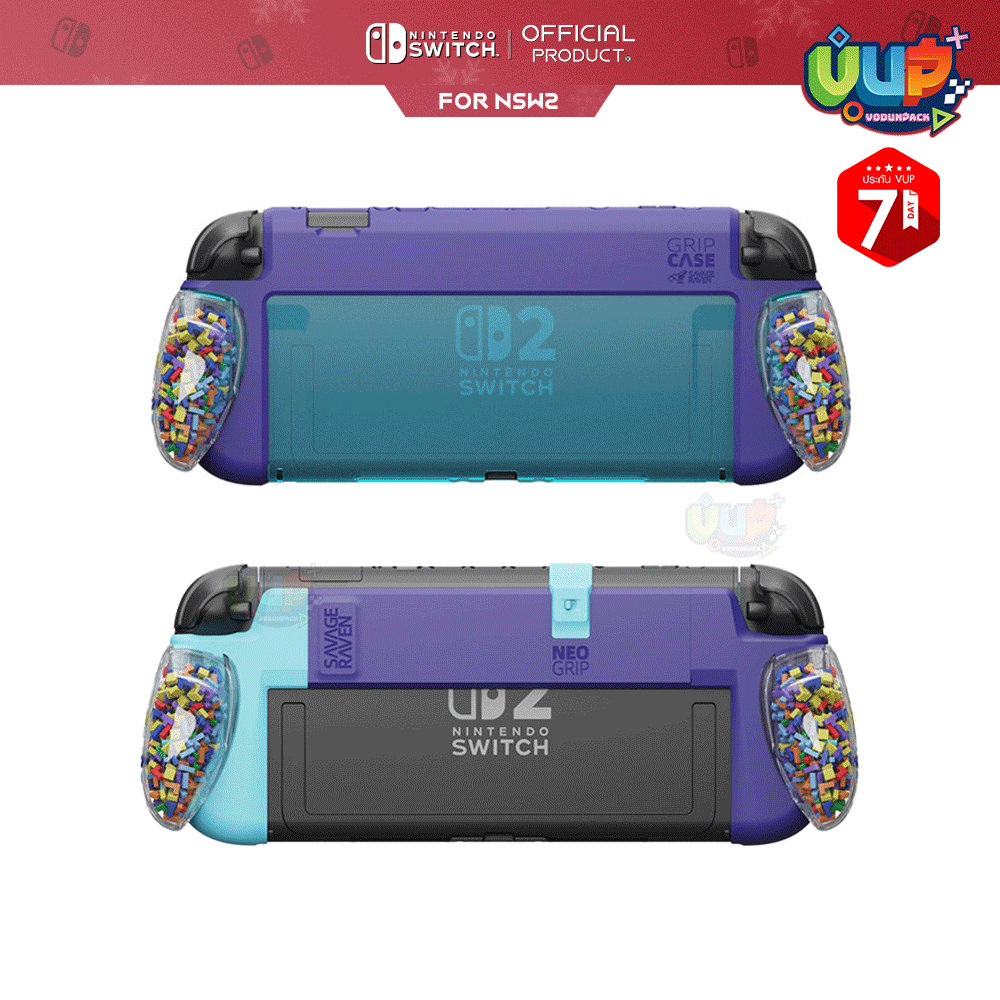 Limited : Savage Raven by Skull & Co. GripCase for Nintendo SWITCH 2