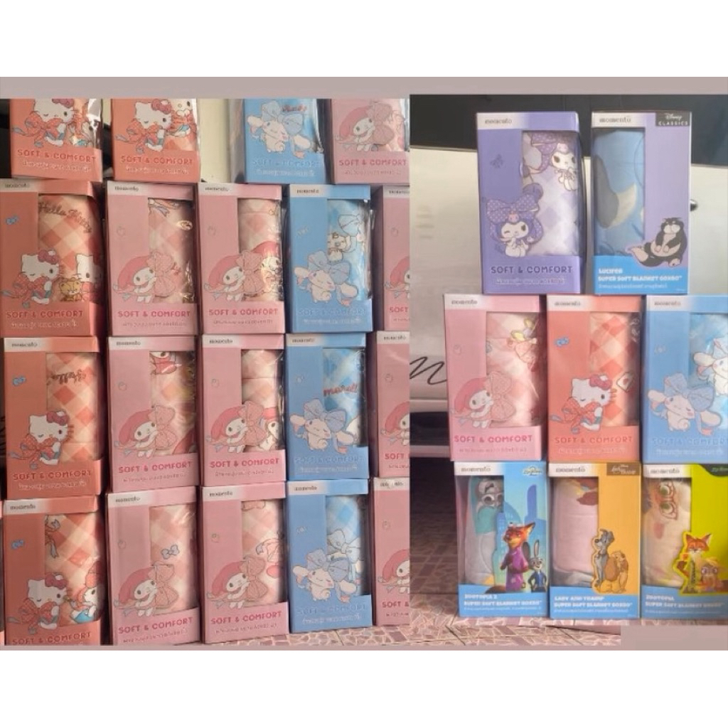 ผ้าห่มtomantoงานห้างสินค้าพร้อมส่งมีจำนวนจำกัด
