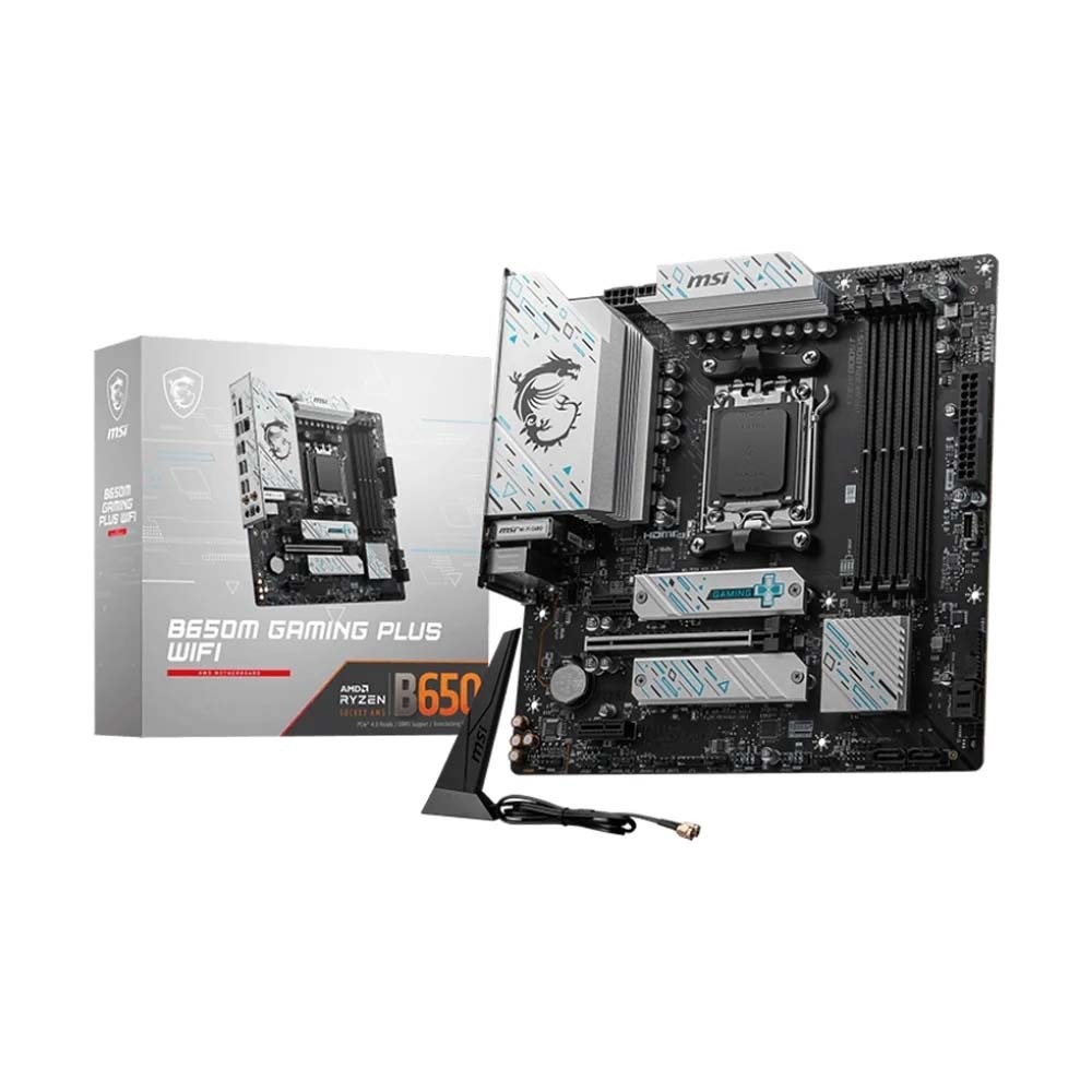 MAINBOARD (AM5) MSI B650M GAMING PLUS WIFI DDR5(By Shopee  SuperTphone1234)