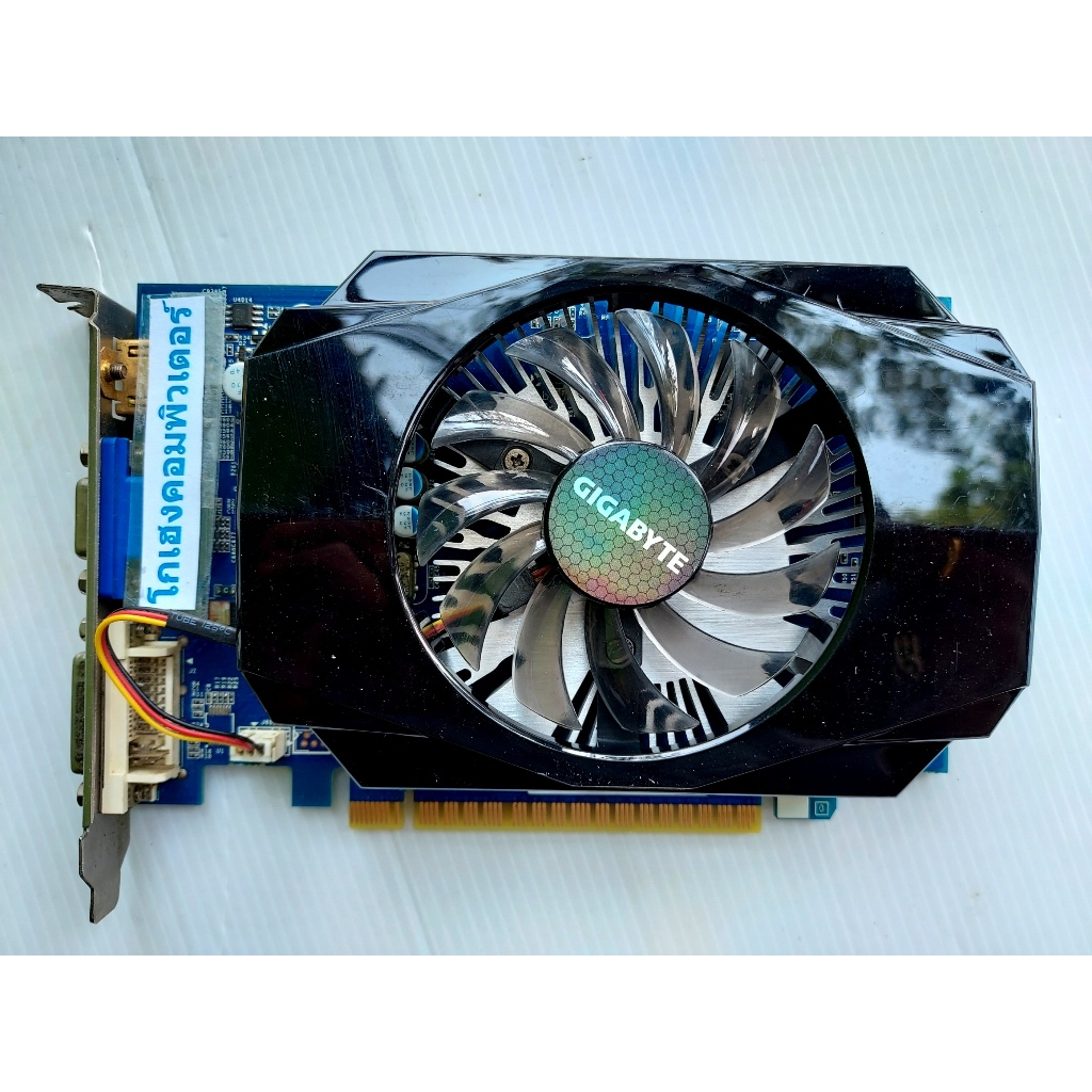การ์ดจอ GT630 2gb ddr3 128bit เทสใช้งานปกติ สภาพสวยดี