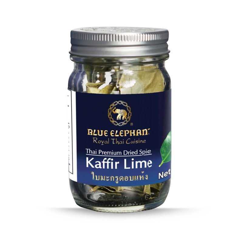 ใบมะกรูดอบแห้ง 4 กรัม Dried Kaffir Lime Leaves 4g